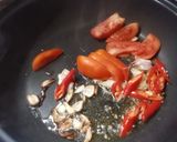 Foto langkah ke 3 dari resep Capcay sawi jamur.