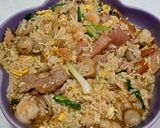 รูปขั้นตอนการทำที่ 7 ของ ข้าวผัดราดหน้ารวมมิตร