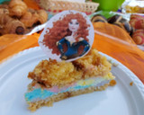 Foto del paso 5 de la receta: Cheesecake mixto de princesas para ceci (cocina de reciclaje)