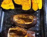 Foto del paso 1 de la receta: Berenjena rellena de verduras