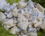 Hình bước làm 6 của món Trái cây tô trộn xốt mayonnaise