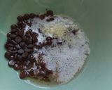 Mikrós brownie recept fázis 2 fotója