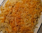 A picture of step 2 of Tetrazzini w Chicken and mushrooms.