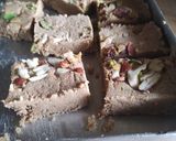 A picture of step 4 of Rajgira burfi.