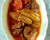 عکس مرحله 3 از دستور خورشت کدو سبز
