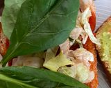 A picture of step 3 of Garlic Artesano  Sandwich.