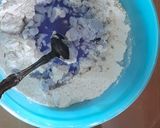 Foto langkah ke 3 dari resep Klepon / onde-onde bunga telang.