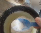A picture of step 2 of Double layer cup cakes.