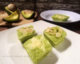 Foto langkah ke 6 dari resep Bolu kukus alpukat/alpukat kukus #keto #debm #lowcarbo.