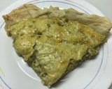 Foto del paso 3 de la receta Quiche de pesto a la genovesa con 4 quesos