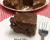 A picture of step 6 of Eggless Chocolate Cake.