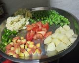 A picture of step 2 of Restaurant Style Mix Veg Khichdi.