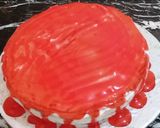 A picture of step 13 of Red Velvet Gel Cake.