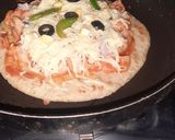 A picture of step 9 of Macroni pizza.
