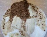 Une image de l'étape 2 de Banane 🍌au chocolat noir 🍫et cacao.