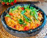 Foto langkah ke 5 dari resep Sambal Ulek Tempe Kemangi.