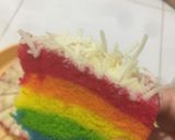 Foto langkah ke 9 dari resep Rainbow Cake Kukus.