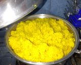 Foto langkah ke 6 dari resep Tumpeng Nasi Kuning.