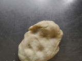 Homemade mini ice cream cone based on maida