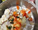 A picture of step 15 of Dal Baati Churma.