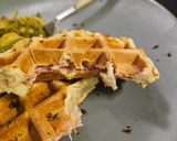 Une image de l'étape 9 de Pizza gaufre.