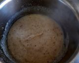 A picture of step 4 of Sooji Halwa.