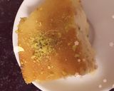صورة لخطوة 4 من وصفة بسبوسة بالقشطة 🥰🥰🥰