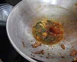 A picture of step 3 of Green moong dal.