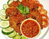 Foto langkah ke 6 dari resep Ayam panggang bumbu rujak.