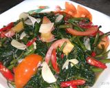 Foto langkah ke 6 dari resep Tumis Kangkung Saus Tiram.