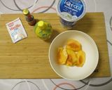 Cukormentes 🚫🍬 őszibarackos 🍑 pálcikás fagyi 🍦 recept fázis 1 fotója