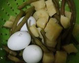 Foto del paso 3 de la receta: Ensalada de chauchas, papas y huevos duros