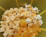 Foto del paso 1 de la receta: Ensalada de canónigos con manzana y naranja