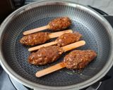 Foto langkah ke 5 dari resep Sate Buntel Kambing Sambal Kecap (Khas Solo).