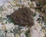 Foto langkah ke 3 dari resep Perkedel Tahu Bayam.