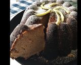Une image de l'étape 4 de Gâteau au fromage blanc citron vert et orange sanguine.