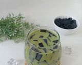 Foto langkah ke 3 dari resep Es Cincau Matcha.