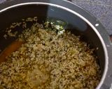 A picture of step 1 of Masala khichadi.