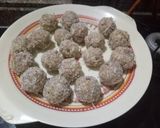 A picture of step 8 of Dry fruits laddu.