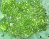 A picture of step 1 of Palak paneer.