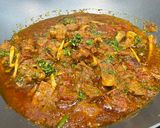A picture of step 11 of Lahori Mutton Karhai.