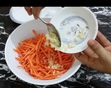 A picture of step 2 of Instant Carrot Achar.