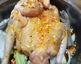 Hình bước làm 3 của món Gà tre hấp mắm nhĩ