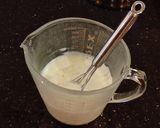 A picture of step 3 of Fudge Brownies & White Chocolate Mint Whipped Cream.