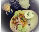 A picture of step 10 of Thai Chicken Biriyani: ‘Khao Mok Gai'.