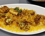A picture of step 7 of Mutton Biryani.