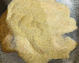 A picture of step 3 of Sooji ka Halwa.