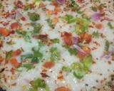 Poha rava uttapam recipe step 3 photo