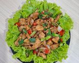 Foto langkah ke 7 dari resep Ayam Lada Putih ala Resto Bumbu Meresap 🍗🥬🌶.