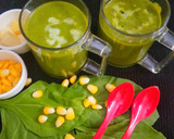 पालक कॉर्न का हेल्दी सूप (Palak Corn ka healthy Soup recipe in h रेसिपी चरण 8 फोटो